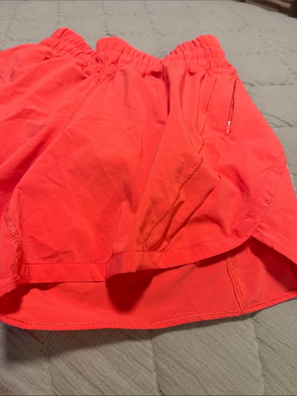 lululemon athletica Track that 5” Coral-Pink Athletic Shorts - Picture 3 of 5